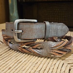 NWOT Nine West "Vintage America Collection" Women's Leather Belt - Size S/M